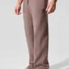 Pantalones de chándal Scholar de corte recto - Gris seta jaspeado