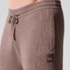 Pantalones de chándal Scholar de corte recto - Gris seta jaspeado