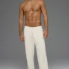 Pantalones de chándal Scholar de corte recto - Marfil