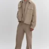 Pantalones de chándal Scholar de pierna recta - Gravel