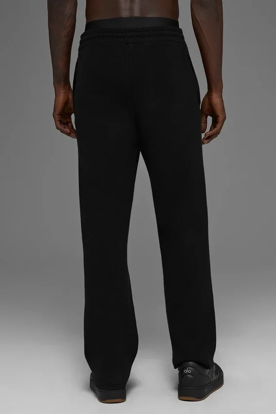 Pantalones de chándal Scholar de pierna recta - Negro