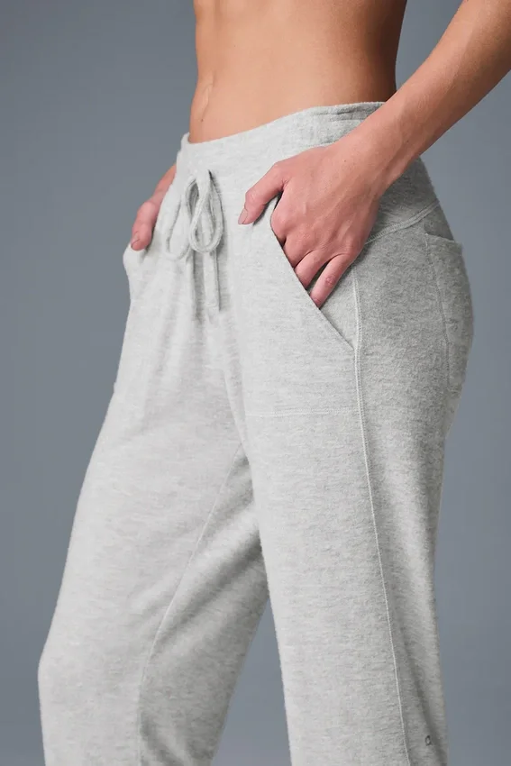Pantalones de chándal Soho - Gris jaspeado deportivo