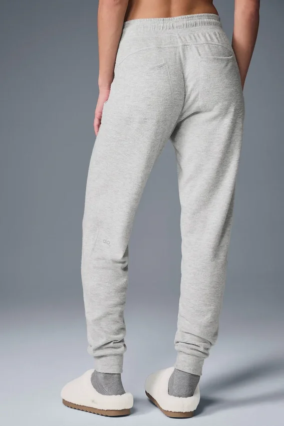 Pantalones de chándal Soho - Gris jaspeado deportivo