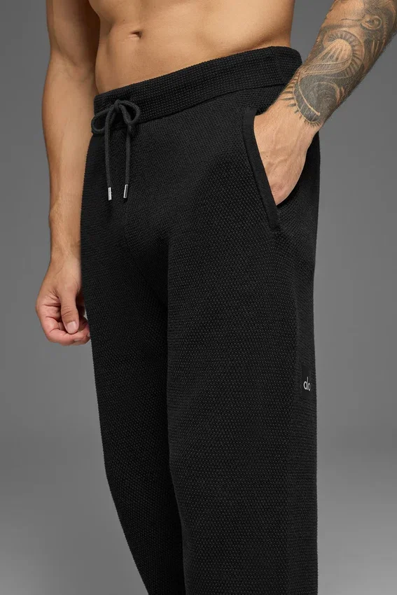 Pantalones de chándal Sports Club – Negro