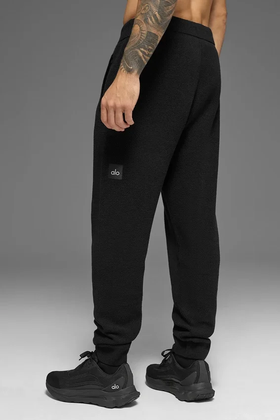 Pantalones de chándal Sports Club – Negro