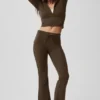 Pantalones de chándal Sway de corte acampanado - Espresso