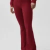 Pantalones de chándal Sway de corte acampanado - Rojo «Summer Romance»