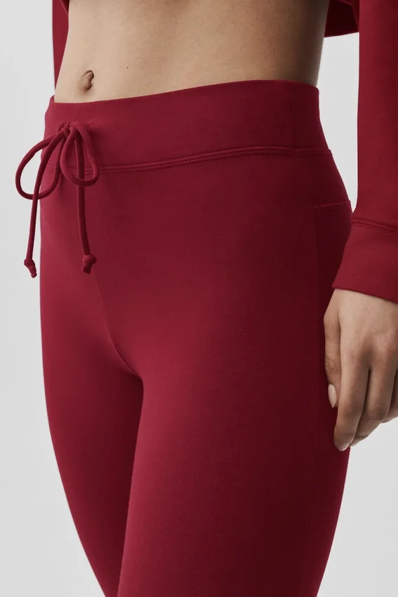 Pantalones de chándal Sway de corte acampanado - Rojo «Summer Romance»