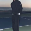 Pantalones de chándal Takeaway de corte recto - Negro