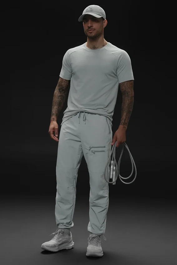 Pantalones de chándal Takeaway - Gris lunar