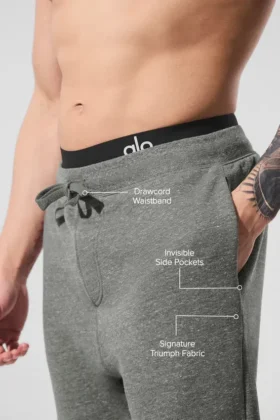 Pantalones de chándal Triumph – Gris triblend