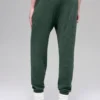 Pantalones de chándal Waffle Weekend Escape - Verde trébol