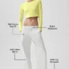 Pantalones de corte recto High Road - Blanco