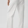 Pantalones de corte recto High Road - Blanco