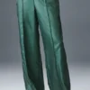 Pantalones deportivos de pierna ancha Afterglow - Winter Ivy