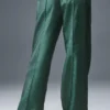Pantalones deportivos de pierna ancha Afterglow - Winter Ivy