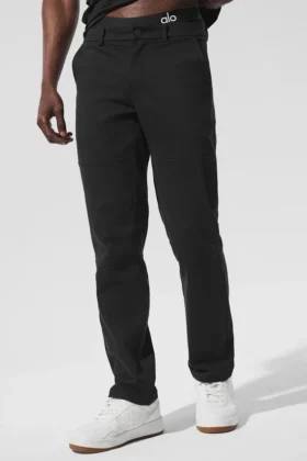 Pantalones Edition de ante - Negro