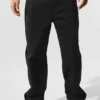 Pantalones Edition Sueded de pierna recta - Negro