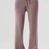 Pantalones High-Waist y pierna ancha «Snuggle up Sweater» - Color seta