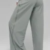 Pantalones holgados y frescos (largo) - Gris lunar