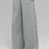 Pantalones holgados y frescos (largo) - Gris lunar