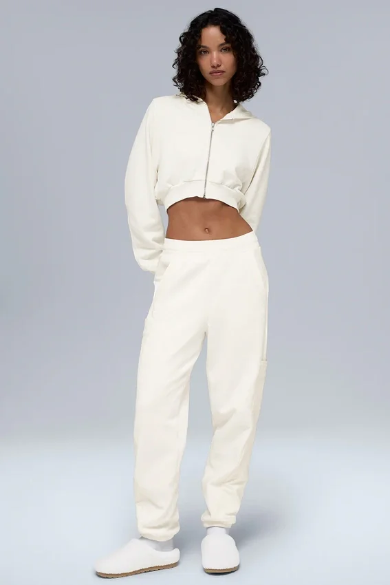 Pantalones Polar Fleece Wintry Mix - Marfil