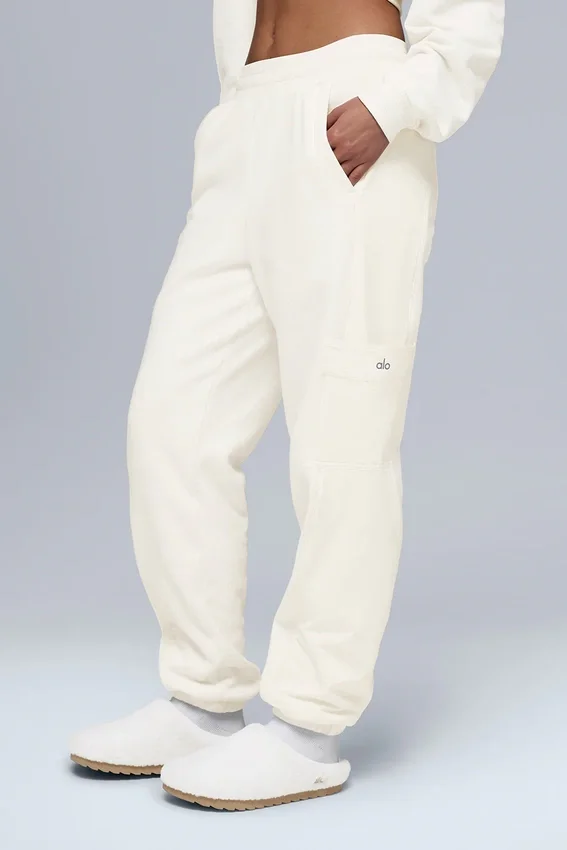 Pantalones Polar Fleece Wintry Mix - Marfil
