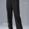 Pantalones Pursuit de cintura alta (largos) - Negro