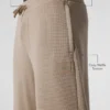 Pantalones rectos Elevate Waffle - Grava
