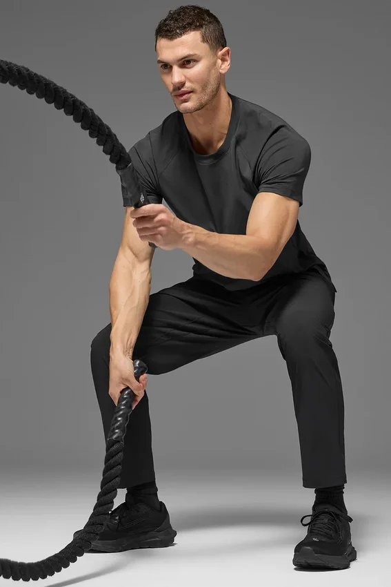 Pantalones Repetition - Negro