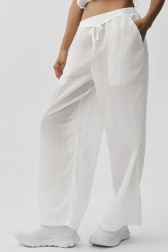 Pantalones Ripstop Electric de corte recto - Blanco