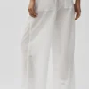 Pantalones Ripstop Electric de corte recto - Blanco