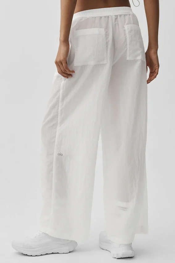 Pantalones Ripstop Electric de corte recto - Blanco