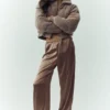 Pantalones Silk Luminous (largos) - Cacao alpino