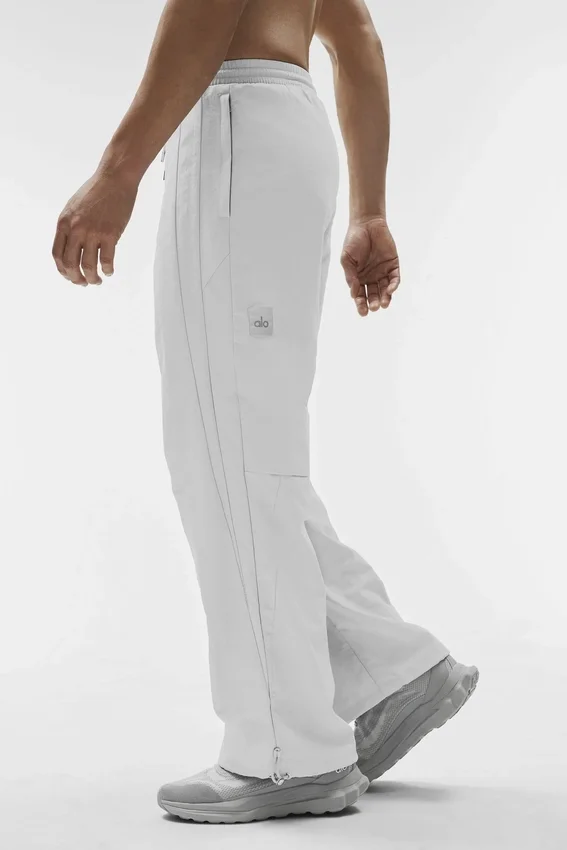 Pantalones Takeaway Track de pierna recta - Titanio