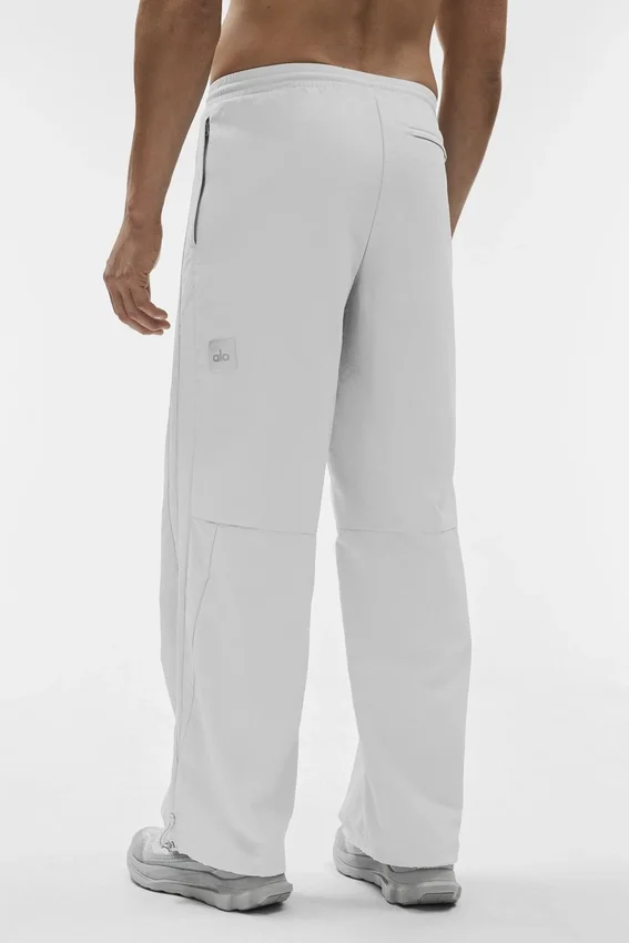 Pantalones Takeaway Track de pierna recta - Titanio