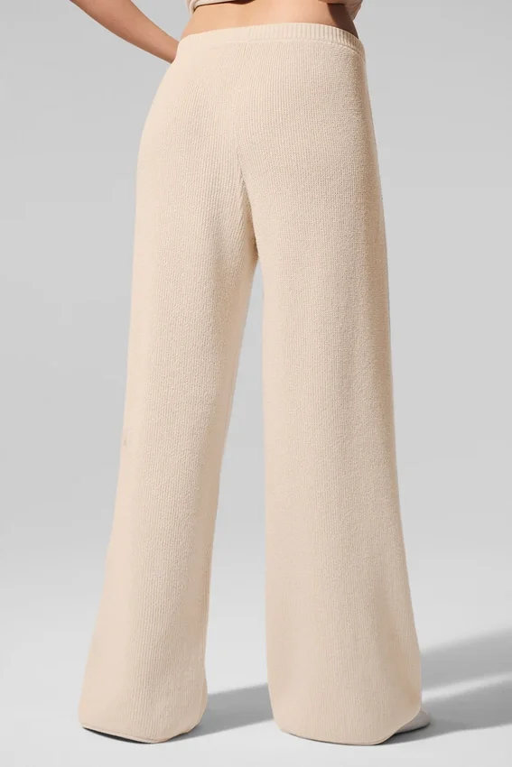 Pantalones tipo jersé «Supernatural» - Macadamia