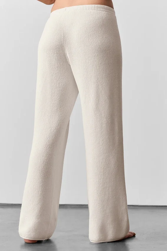 Pantalones tipo jersé «Supernatural» - Marfil