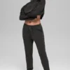 Pantalones «Winter Bliss» de punto trenzado - Gris jaspeado oscuro