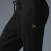 Pantalones «Winter Bliss» de punto trenzado - Negro
