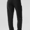 Pantalones «Wintry Mix» de forro polar — Negro