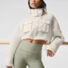 Parka cargo corta «Engage» - Marfil