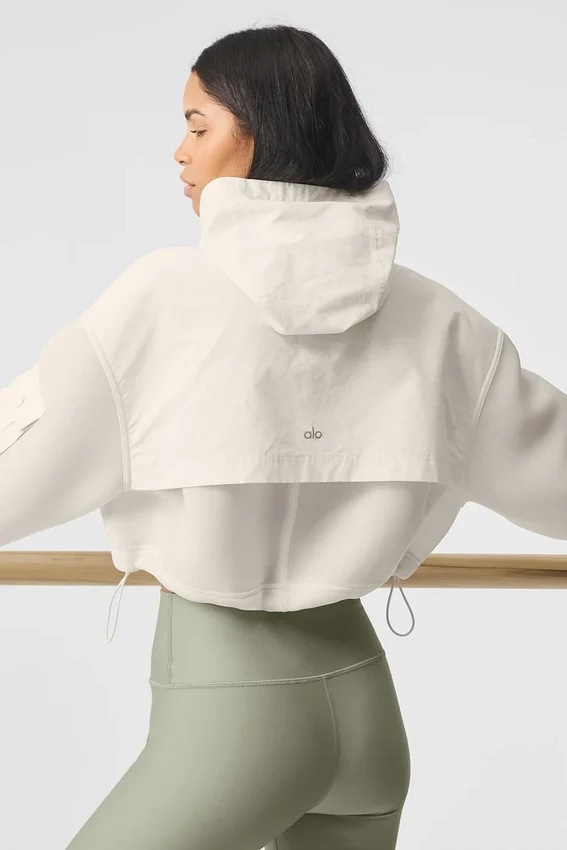 Parka cargo corta «Engage» - Marfil