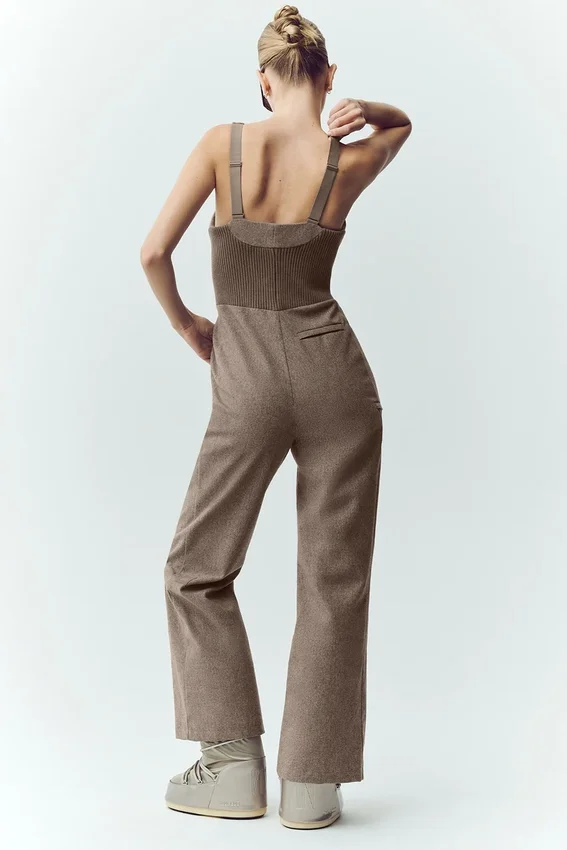 Peto Bunny Slope de mezcla de lana - Alpine Cocoa Heather