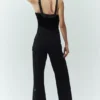 Peto «Bunny Slope» de mezcla de lana – Negro