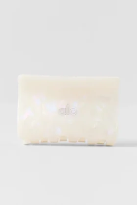 Pinza de garra «Effortless» – Blanco perla