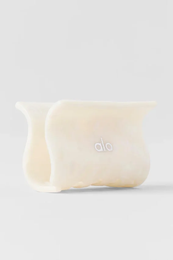 Pinza de garra «Effortless» - Blanco perla