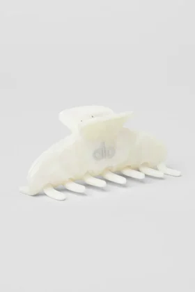 Pinza de los 90 - Perla blanca