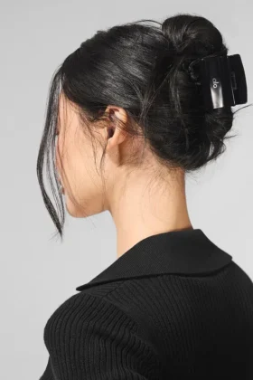 Pinza de pelo «Effortless Claw» (paquete de 2) – Negro