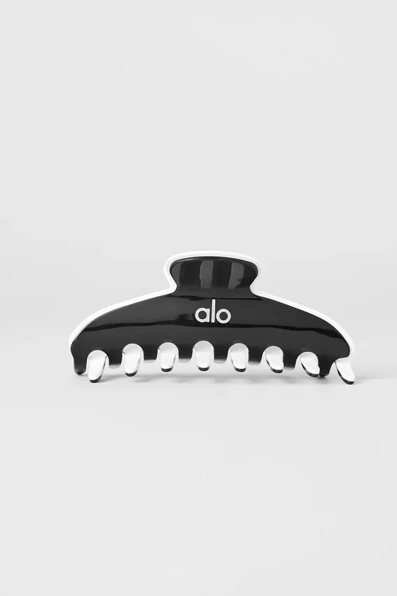 Pinza de pelo «Outline» - Negro/Blanco